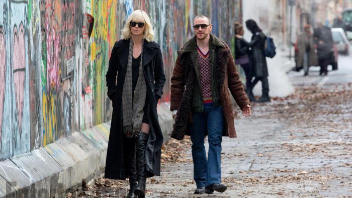 Atomic Blonde Movie: Agent Broughton and David Percival