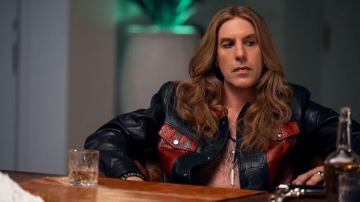 Balls Up: Sacha Baron Cohen as a Brazilian drug lord.