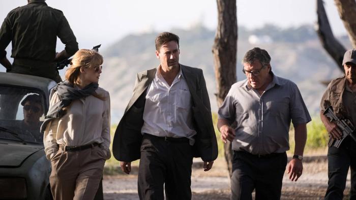 Beirut Movie: Sandy Crowder, Mason Skiles, and Donald Gaines