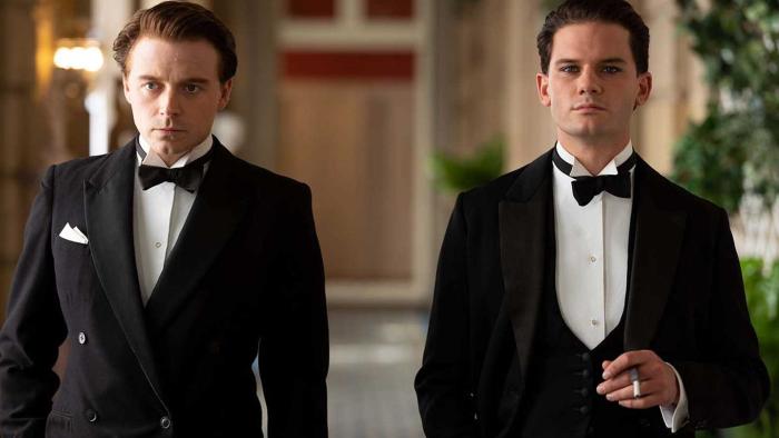 Benediction: Jeremy Irvine and Jack Lowden in Benediction