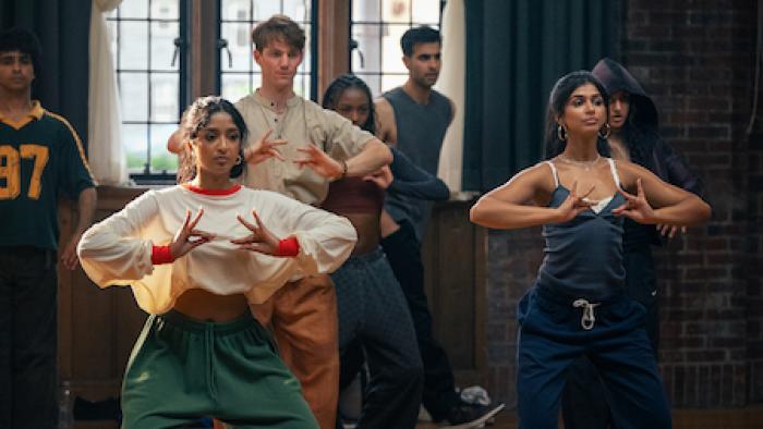 Best of the Best: Bollywood dance team practice.