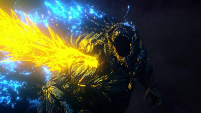 Godzilla: The Planet Eater Movie: Scene #1