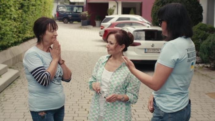 Camp Courage: Olga gets advice.