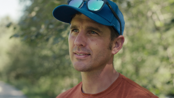 Camp Courage: Iraqi war veteran works at the camp.