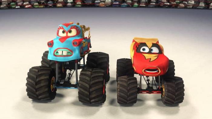 Cars Toon: Mater's Tall Tales Movie: Mater is monster truck