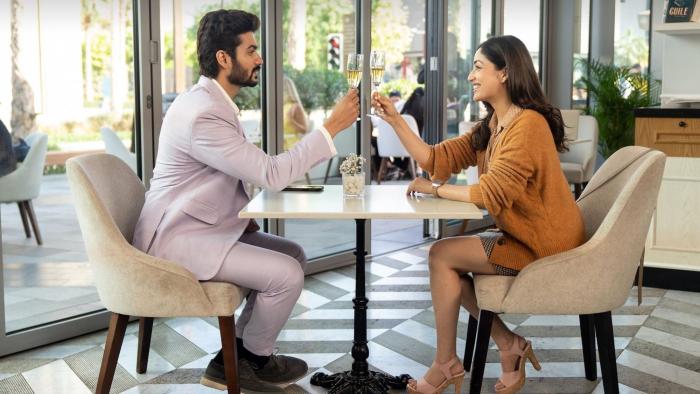 Chor Nikal Ke Bhaga: Ankit and Neha on a date. 