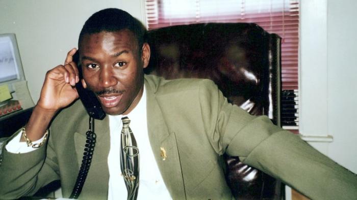 Ben Crump as a young attorney