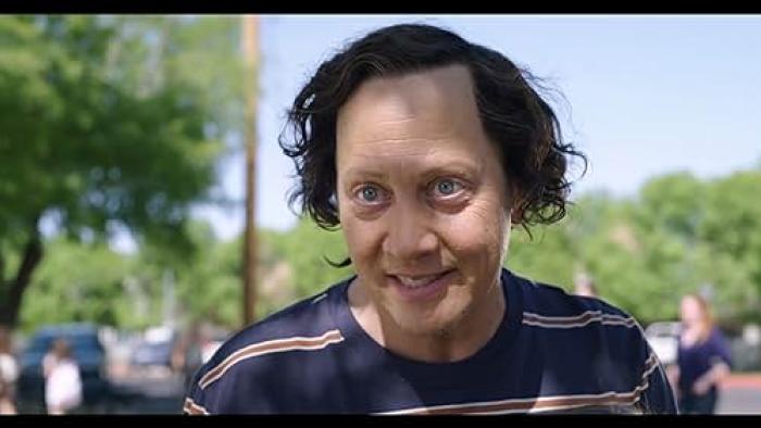  Daddy Daughter Trip scene 3: Rob Schneider as a dad in Daddy Daughter Trip looks sternly off camera