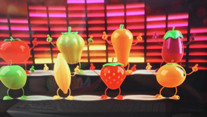 Dance! Movie: Fruits and Vegetables Dance!