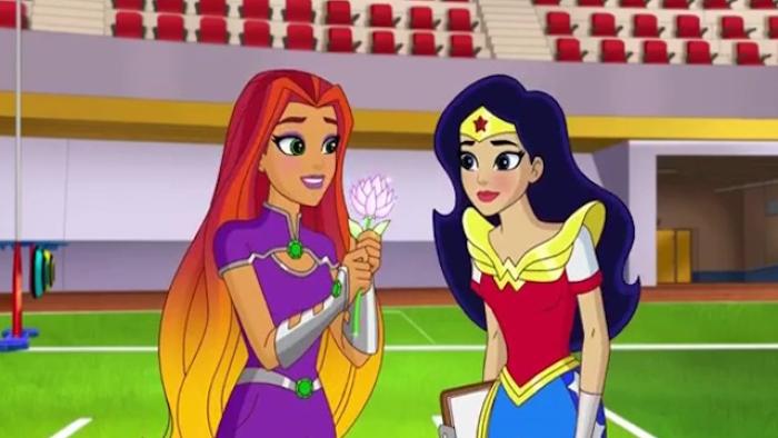 DC Super Hero Girls: Intergalactic Games Movie: Scene #2
