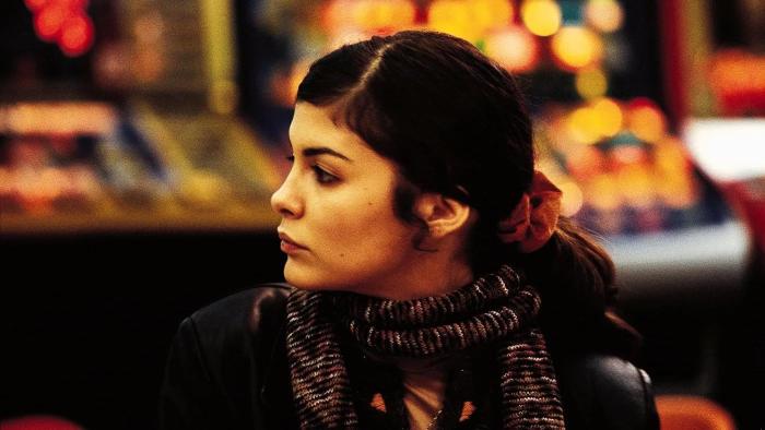 Dirty Pretty Things: Audrey Tautou looks over her right shoulder at something out of shot