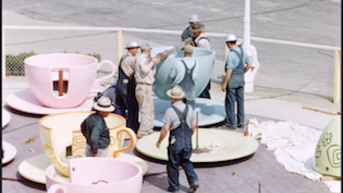 Disneyland Handcrafted: Rides come together.