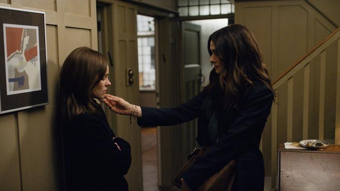 Disobedience Movie: Esti and Ronit sharing a private moment