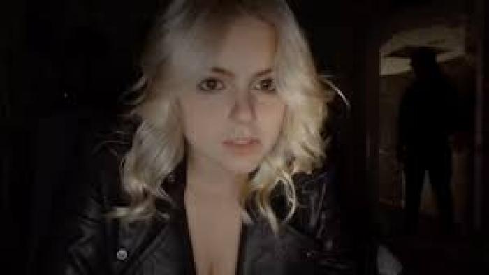 Don't Log Off: Blonde White young woman 