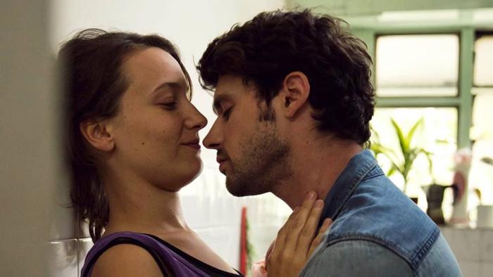 Dry Martina Movie: Cesar leans in close to kiss Francisca