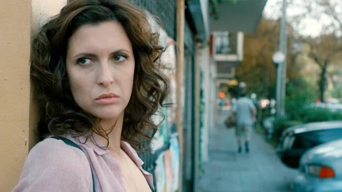Dry Martina Movie: Martina scowls