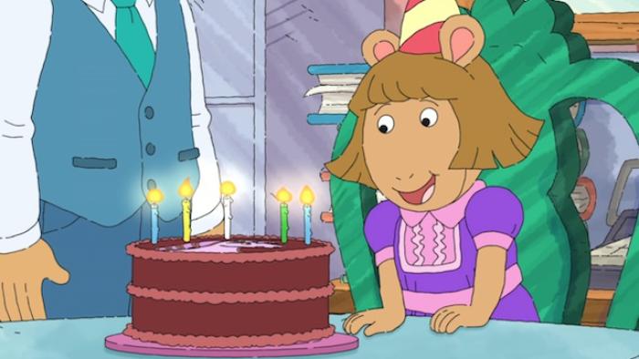 D.W. and the Beastly Birthday TV Movie: D.W. the birthday girl