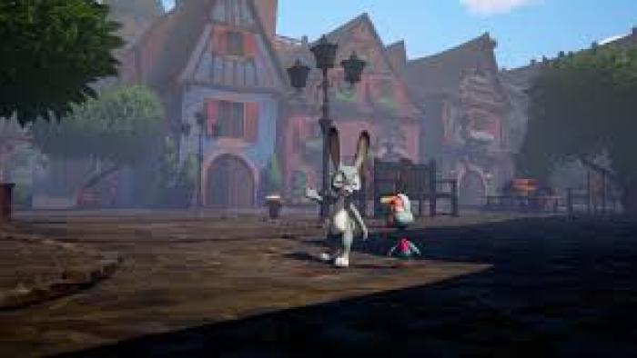 Easter Land: Bunny and friend