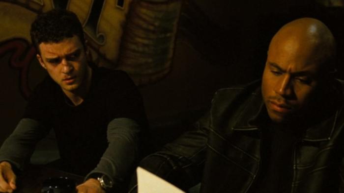  Edison: Justin Timberlake and LL Cool J sit at table