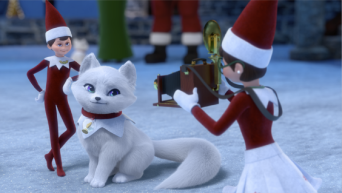 Elf Pets: A Fox Cub's Tale: Newsy Noel Reports on Santa's Ride