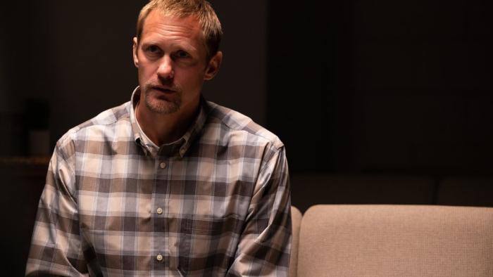 Eric LaRue movie: Alexander Skarsgård looks concerned