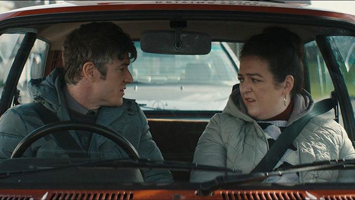 Extra Ordinary Movie: Martin Martin and Rose Dooley in the car