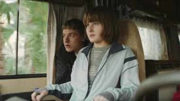 Ferry 2: Two children look concerned