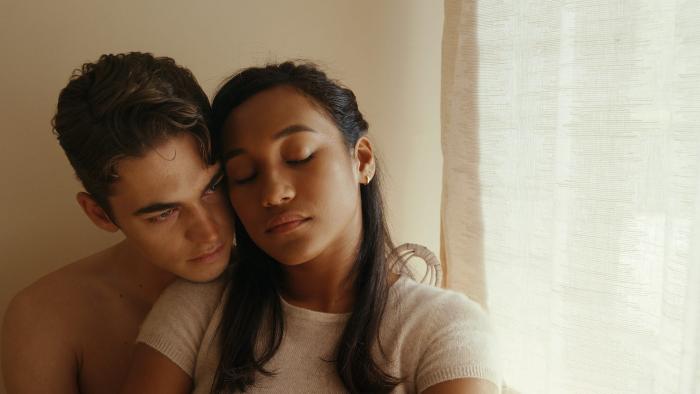 First Love Movie: Sydney Park and Hero Fiennes Tiffin