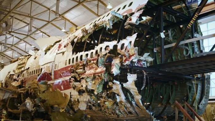 Freefall: A Reckoning for Boeing: Body of a crashed plane.