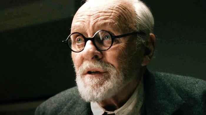 Freud's Last Session Movie: Anthony Hopkins, as Freud, looks engaged