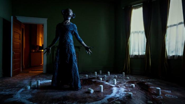 From Black: The demon emerges. 