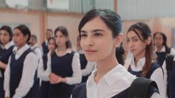 From the Ashes Movie: Saudi high school girls in uniform