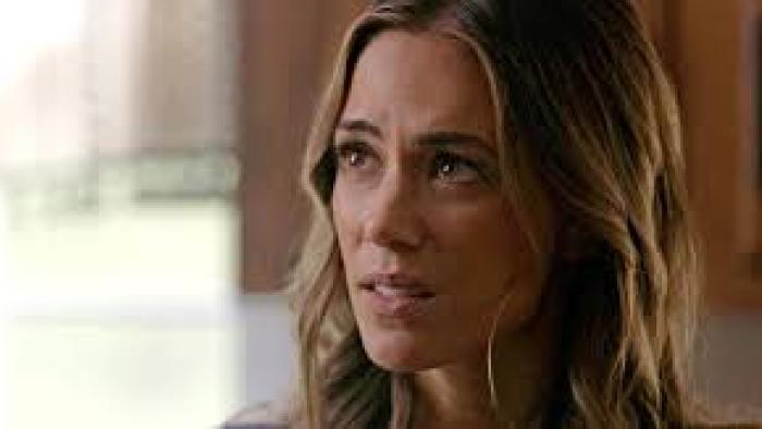 Gaslit by My Husband: The Morgan Metzer Story: Jana Kramer looks worried