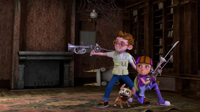 Ghost Patrol Movie: Spence and Gabi
