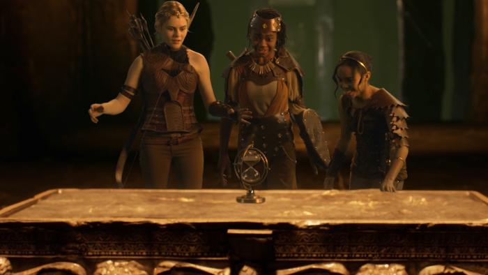 Guardian of time girls working together