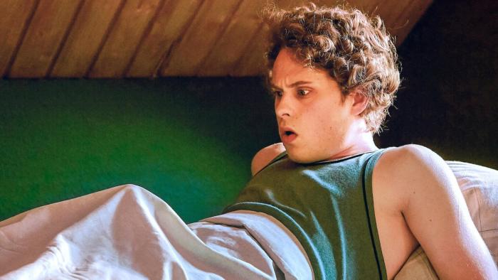 Hard Feelings: Charly in bed. 