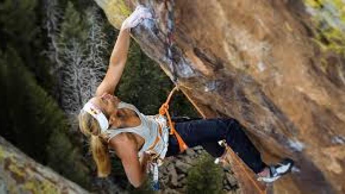 Here to Climb: a woman climbs 