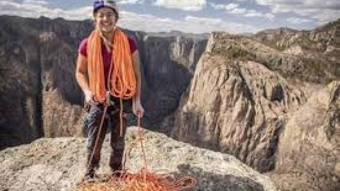 Here to Climb: DiGiulian on a mountain