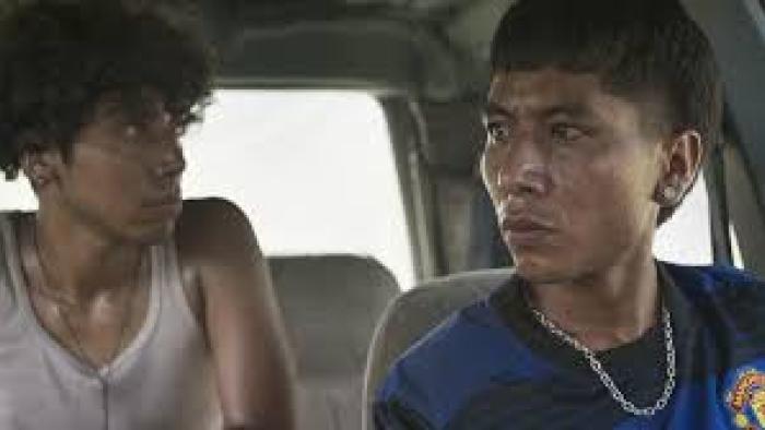 Hurricane Season scene 1: man and woman in a car