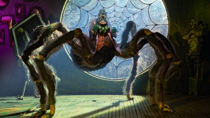 I Am Frankelda: Procustes as spider.