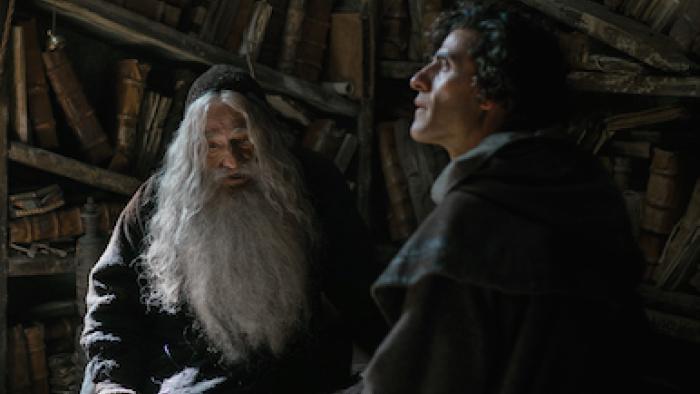 In the Hand of Dante: Martin Scorsese advises Oscar Isaac.