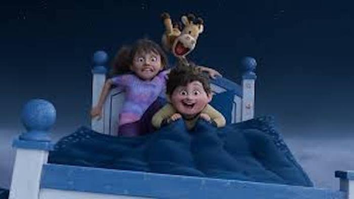 In Your Dreams movie: Flying on a bed.