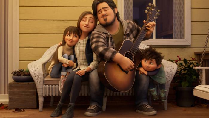 In Your Dreams movie: Happy family.