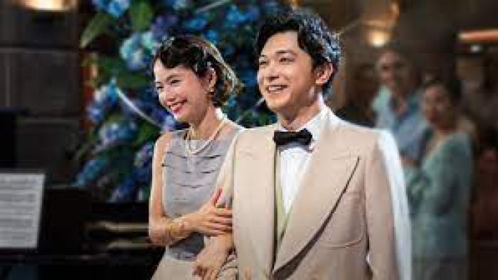 In Love and Deep Water: Asian man and woman walk arm in arm