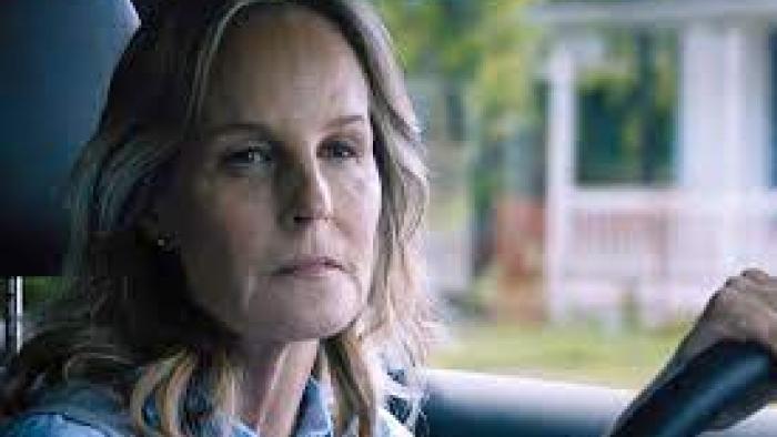 I See You: A woman looks concerned while driving