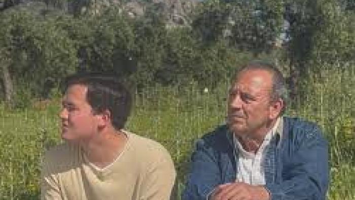 I Wish You Had Told Me: Asian man outside with older man