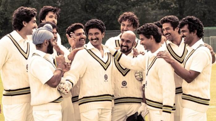 '83: The Indian cricket team celebrate