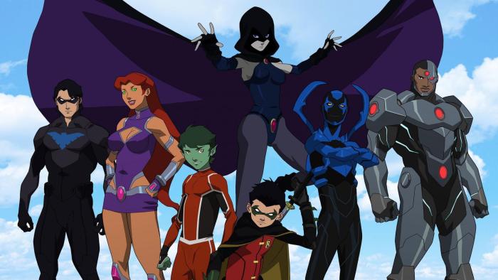 Justice League vs. Teen Titans Movie: Scene 1