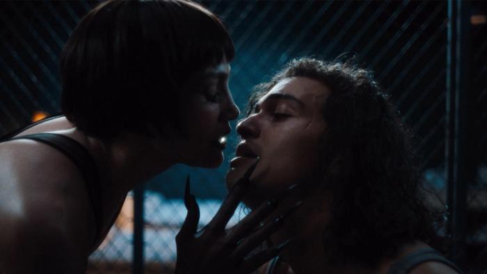 Kiss of the Spider Woman movie: Jennifer Lopez strokes Tonatiuh's face