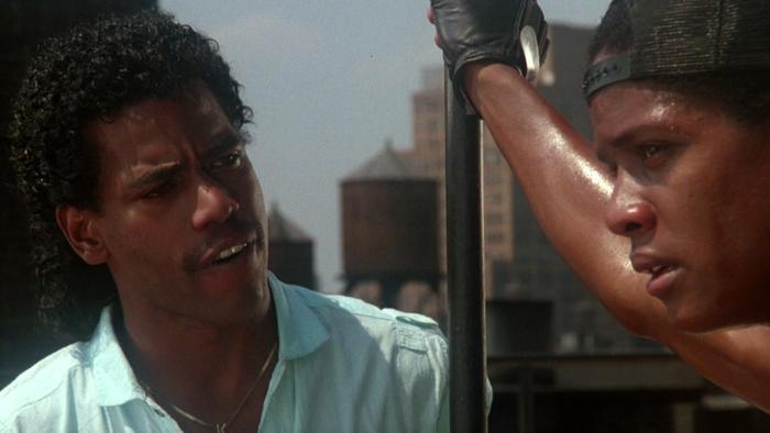 Krush Groove: Kurtis tries to help Russell. 